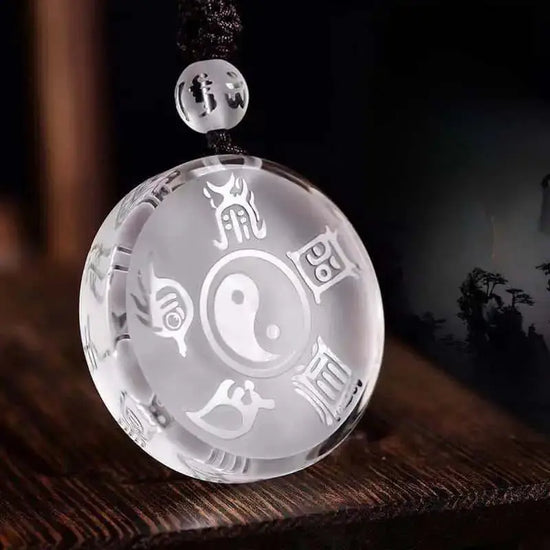 Clear Quartz Charm Pendant - Enhance Energy and Healing - NECKLACE PENDANT