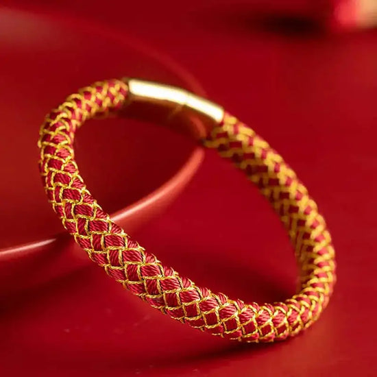 Dragon Scale Magnetic Clasp Bracelet - Luck and Good Fortune
